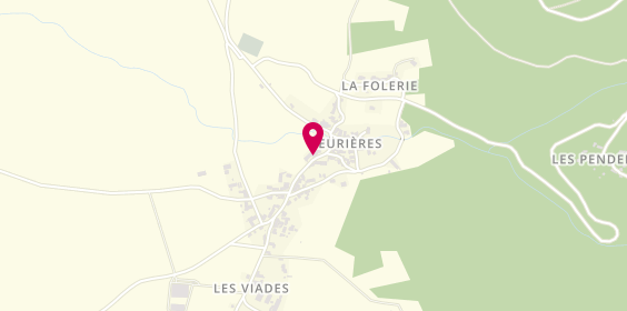 Plan de Les Vins Perruffel, Le Bourg, 63220 Beurières