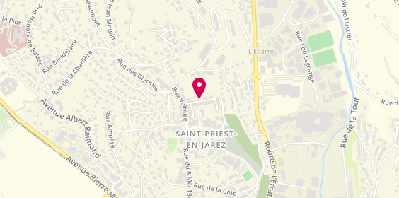 Plan de Le Vin entre Amis, 31 Rue des Vergers, 42270 Saint-Priest-en-Jarez
