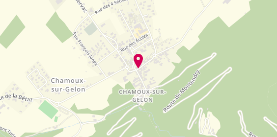 Plan de Numéro Vin, 20, Rue de l'Ancienne Gendarmerie, 73390 Chamoux-sur-Gelon