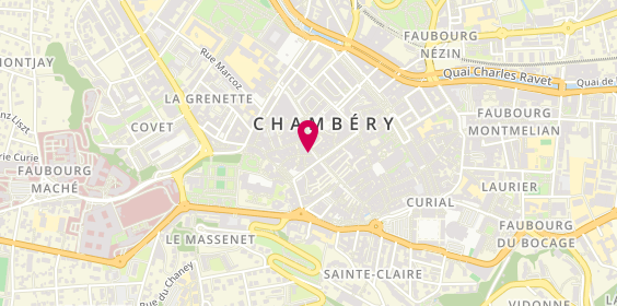 Plan de Comtesse du Barry, 219 place Saint-Léger, 73000 Chambéry