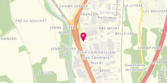 Plan de Le Docker, 608 Rue Pierre et Laurent Ramus, 73000 Chambéry