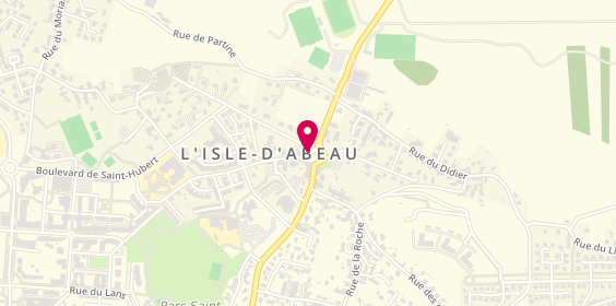 Plan de L'Isle Aux Vins, L 2 Place Gabriel Péri, 38080 L'Isle-d'Abeau