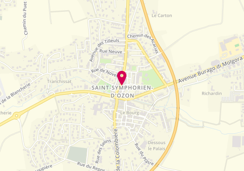 Plan de Sytrah, 48 Rue Centrale, 69360 Saint-Symphorien-d'Ozon