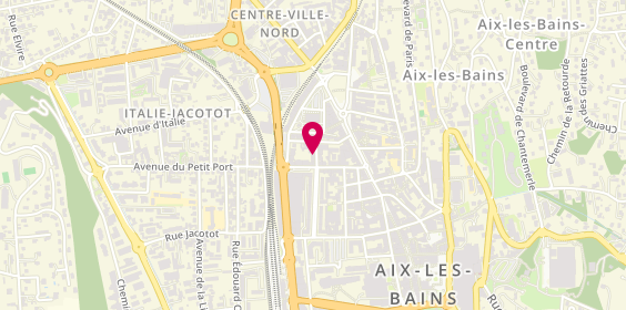 Plan de La Halle Aux Vins, 3 Rue de Savoie, 73100 Aix-les-Bains