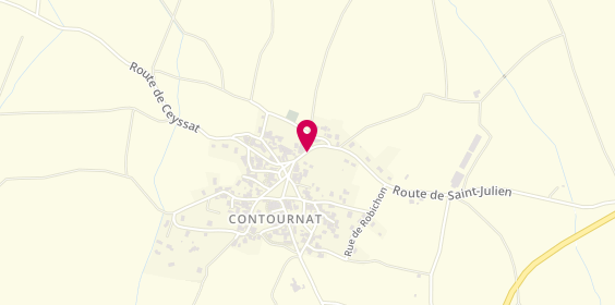 Plan de BOIGE Henri, 1011 Route de Saint Julien
Contournat, 63160 Saint-Julien-de-Coppel