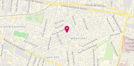 Plan de Nicolas Lyon Montchat, 89 Cours Dr Long, 69003 Lyon