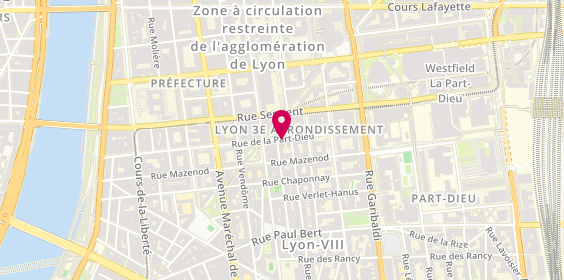 Plan de Au Goulot, 76 Rue de la Part-Dieu, 69003 Lyon