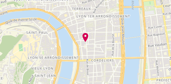 Plan de Epicerie Jacotte, 26 Rue Paul Chenavard, 69001 Lyon