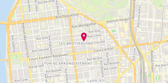 Plan de La Cartonnerie, 32 Rue Tête d'Or, 69006 Lyon