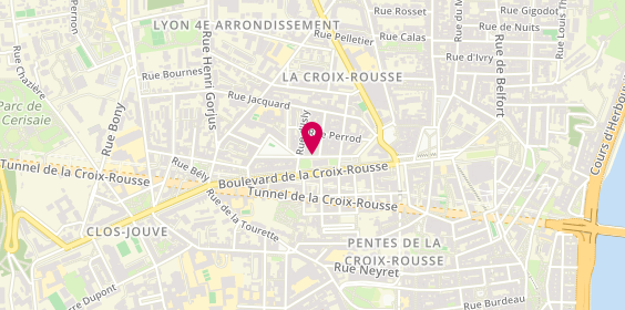 Plan de Le Vitis Bar, 131 Boulevard de la Croix-Rousse, 69004 Lyon