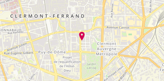 Plan de Au Petit Bercy, 31 Rue Ballainvilliers, 63000 Clermont-Ferrand