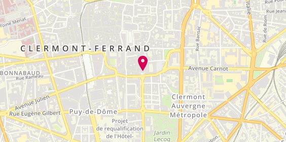 Plan de Oenofeel, 7 Rue Ballainvilliers, 63000 Clermont-Ferrand