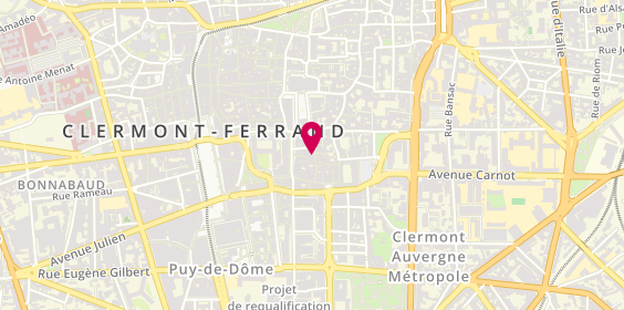 Plan de L'Aperetik, 6 Rue de la Treille, 63000 Clermont-Ferrand