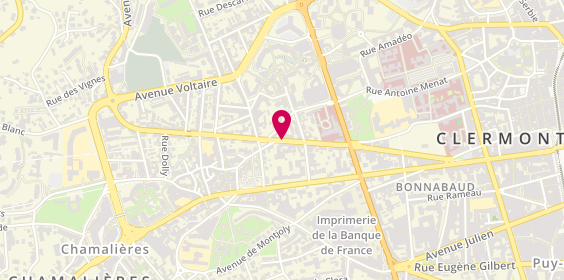 Plan de La Vieille Réserve, 16 Avenue Joseph Claussat, 63400 Chamalières