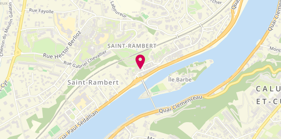 Plan de Comptoir des Fromages, 1 Grande Rue de Saint Rambert, 69009 Lyon