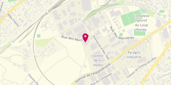 Plan de S.A Mariano, 807 Rue des Mercières, 69140 Rillieux-la-Pape
