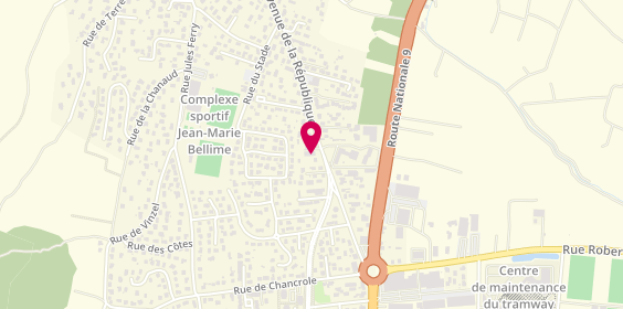 Plan de Le Bon Cellier, 110 avenue de la République, 63118 Cébazat