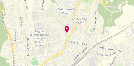Plan de My Beers, 34 Boulevard Castellane, 69580 Sathonay-Camp