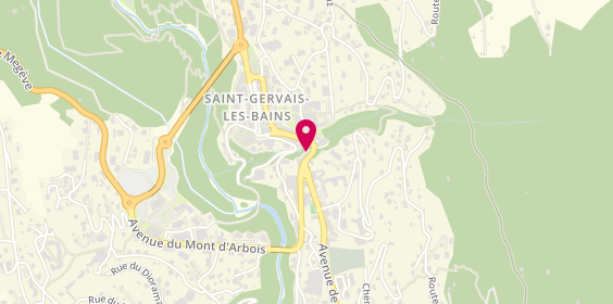 Plan de Le Retour des Alpages, 214 avenue du Mont d'Arbois, 74170 Saint-Gervais-les-Bains