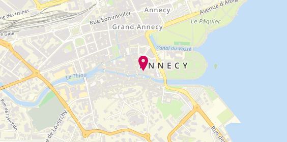Plan de Nicolas Annecy, 12 Rue Grenette, 74000 Annecy