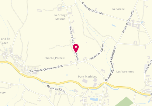 Plan de DESHAYES Alain, 461 Route Grange Masson, 69460 Saint-Étienne-des-Oullières