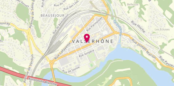 Plan de Les Vins de Martin, 76 Rue République, 01200 Bellegarde-sur-Valserine