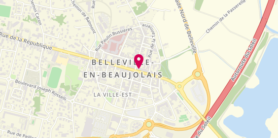 Plan de A Boire Etc, 24 Rue de la République, 69220 Belleville-en-Beaujolais