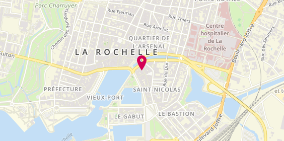 Plan de La Guignette, 8 Rue Saint-Nicolas, 17000 La Rochelle