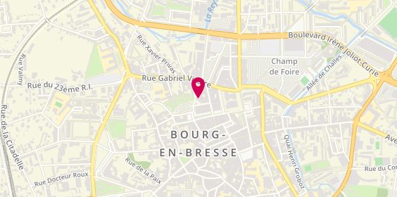Plan de La Buvette, 7 Rue Guichenon, 01000 Bourg-en-Bresse