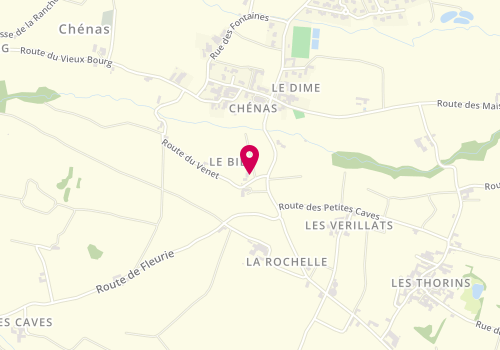 Plan de Domaine Maurice GAY, 589 Route du Venet, 69840 Chénas