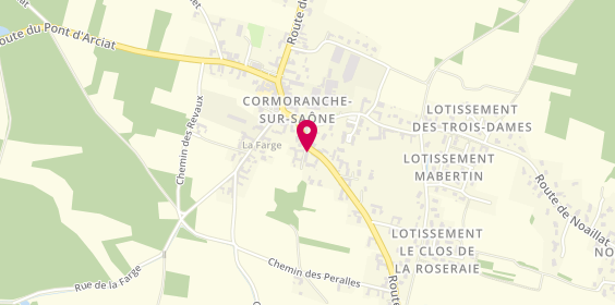Plan de EURL Patrick Couture - Festiv-Ain, 94 Route de la Ronzière, 01290 Cormoranche-sur-Saône