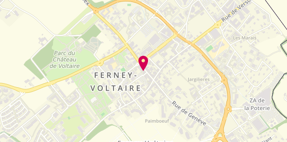 Plan de Cave Vins de France, 13 Grand' Rue, 01210 Ferney-Voltaire