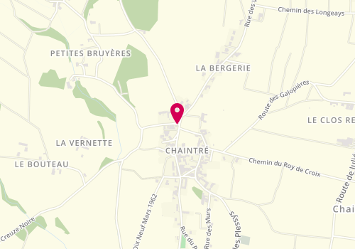 Plan de Domaine Manciat-Poncet, 217 Rue Saint-Vincent, 71570 Chaintré