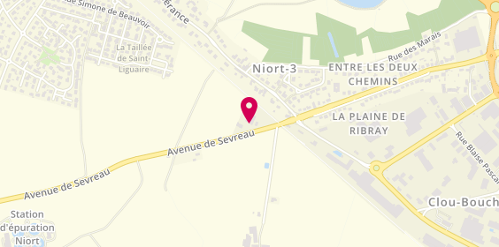 Plan de Thonnard, avenue de Sevreau, 79000 Niort