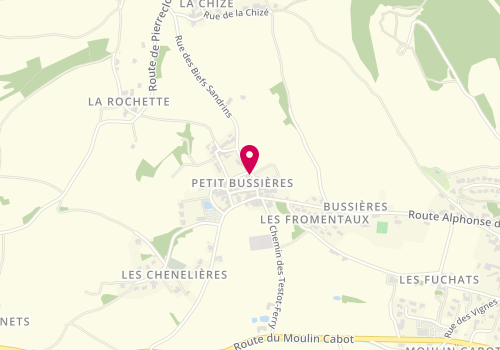 Plan de Domaine Jean-Philippe Baptista, Lieu-Dit Petit Bussières, 71960 Bussières