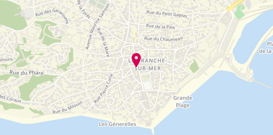Plan de Au Petit Fief de Vendée | la Cave à Nath, 12 avenue de la Plage, 85360 La Tranche-sur-Mer