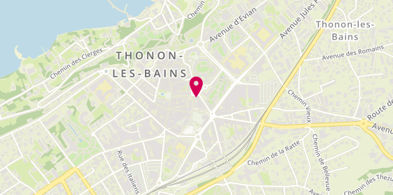 Plan de Cave Vinothèque, 8 Rue des Granges, 74200 Thonon-les-Bains