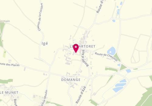 Plan de Domaine Fichet, 651 Route d'Aze, 71960 Igé