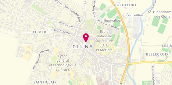 Plan de Cellier de l'Abbaye, 13 Rue Municipale, 71250 Cluny