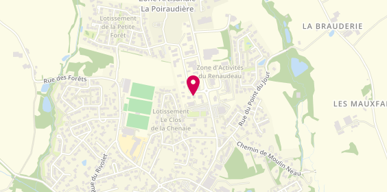 Plan de Que du Vin ; Les Pepites, 1 Bis Rue de la Garenne, 85540 Moutiers-les-Mauxfaits
