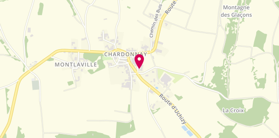 Plan de Domaine Château Chardonnay, 111 Place Jean-Baptiste Roux, 71700 Chardonnay
