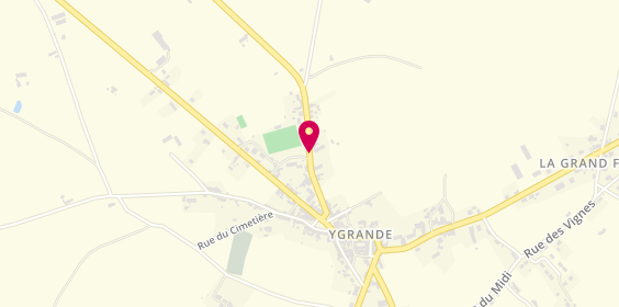 Plan de Cave Ygrandaise, 6 Route de Couleuvre, 03160 Ygrande