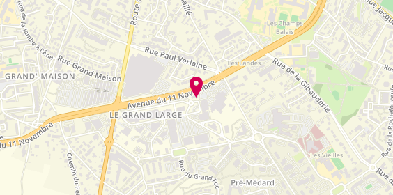 Plan de Au Pif, parc Commercial du Grand Large
66 avenue du 11 Novembre, 86000 Poitiers