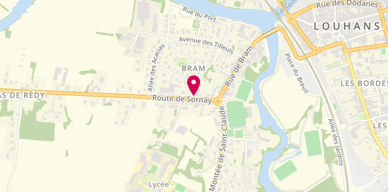 Plan de Districave Louhans, 6 Route de Sornay, 71500 Louhans