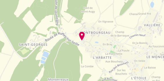 Plan de Domaine de Montbourgeon, 53 Rue de Montbourgeau, 39570 L'Étoile