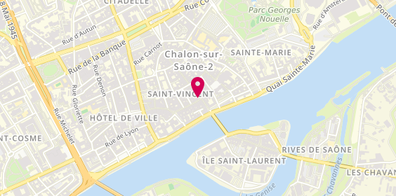 Plan de Nicolas Chalon sur Saone, 3 Grande Rue, 71100 Chalon-sur-Saône