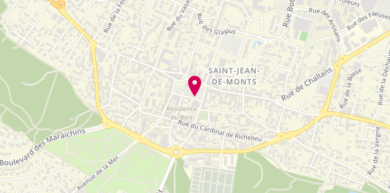 Plan de Cave Arrivé Saint Jean de Monts, 26 place Jean Yole, 85160 Saint-Jean-de-Monts