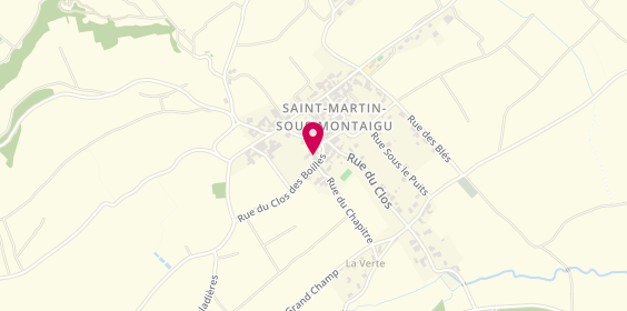 Plan de Domaine Narjoux-Normand, 6 place de Corcelles, 71640 Saint-Martin-sous-Montaigu