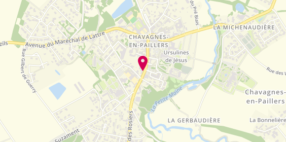 Plan de Cave de Lune, 180 Rue General de Gaulle, 85250 Chavagnes-en-Paillers