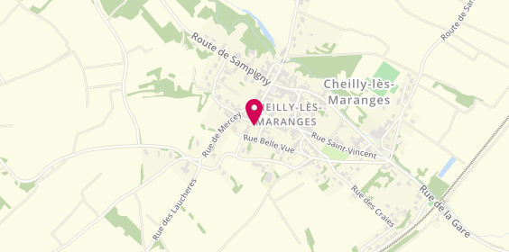 Plan de Domaine Dessauge France, 7 place de l'Église, 71150 Cheilly-lès-Maranges